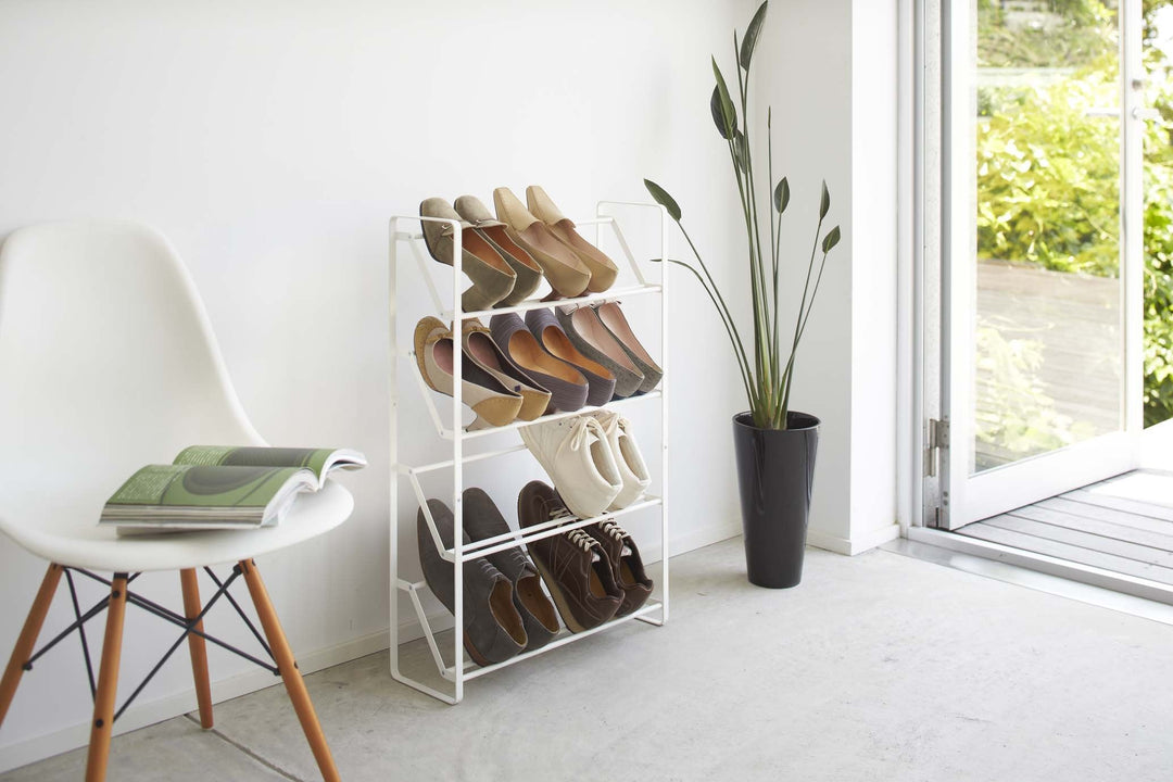 4 Tiered Slim Shoe Rack