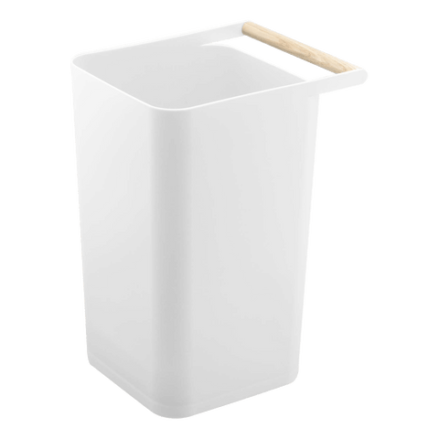 Yamazaki Home Tower Tall Trash Can - Black