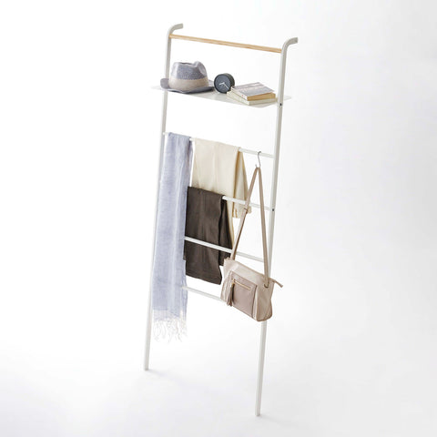 Ladder Hanger with Shelf